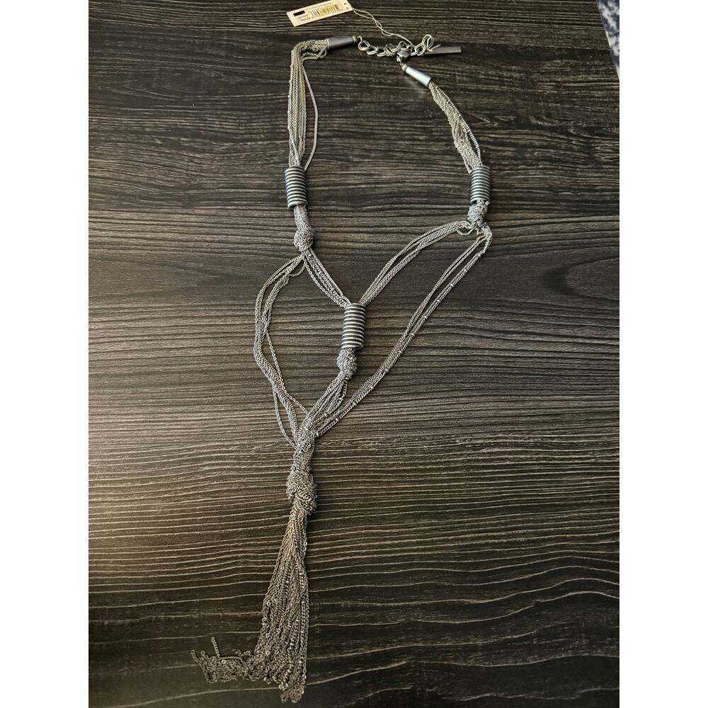 NWT BCBGeneration The Romantics Silver 19” Layered Necklace